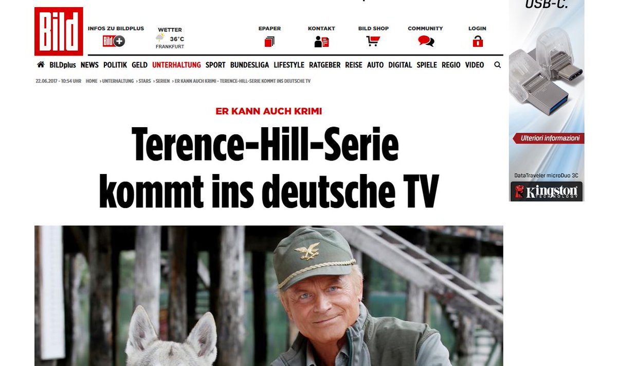 Unser #Pietro auf <a href="/BILD/">BILD</a>! #Südtirol und <a href="/3zinneninfo/">3 Zinnen Dolomites</a> ab Ende Juli im <a href="/BR_Presse/">BR - Bayerischer Rundfunk</a>. Das nenne ich Werbung. <a href="/RaiSuedtirol/">Rai Südtirol News</a> bild.de/unterhaltung/l…