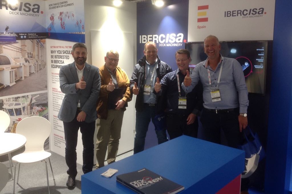 Scantrol's tweet photo. @Scantrol congratulates @Ibercisa with signing  the contract for the supply of deck machinery onboard the Norwegian pelagic vessel Ostervold https://t.co/4XzbQy7Jpt