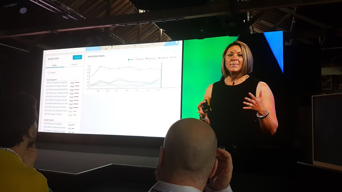 AdamTheNagy's tweet image. .@sarahatadsk talking about #ProjectIQ at #AULondon #keynote @BIM360