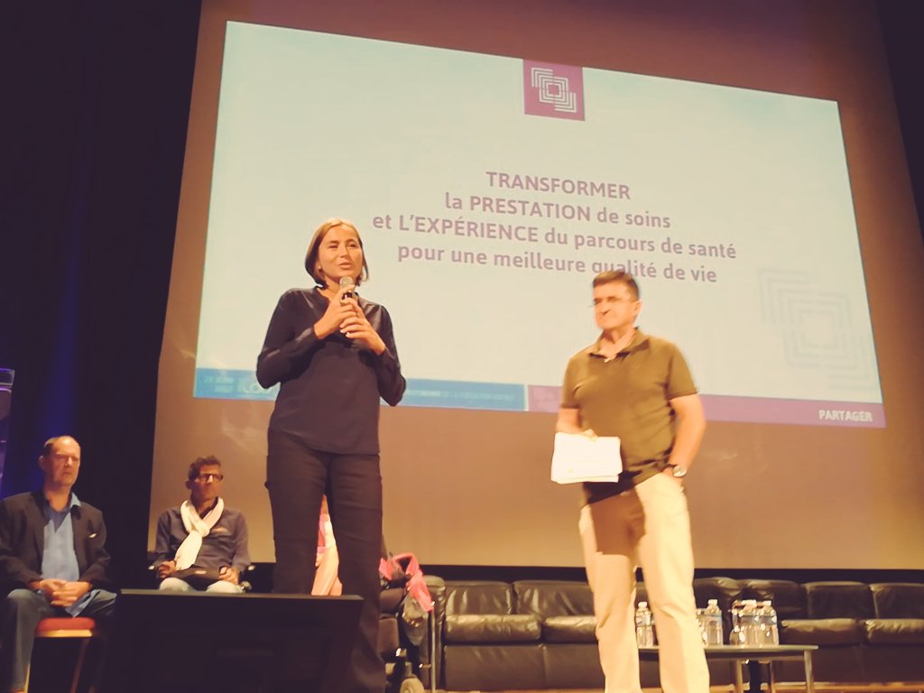FondationHopale's tweet photo. Snezana Walz, directrice stratégie @FondationHopale , l'innovation en santé comme adn #HopaleLab https://t.co/o53RZVaR0R