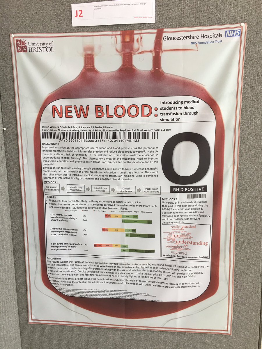 Some very creative and eye catching posters here at #asmeasm2017