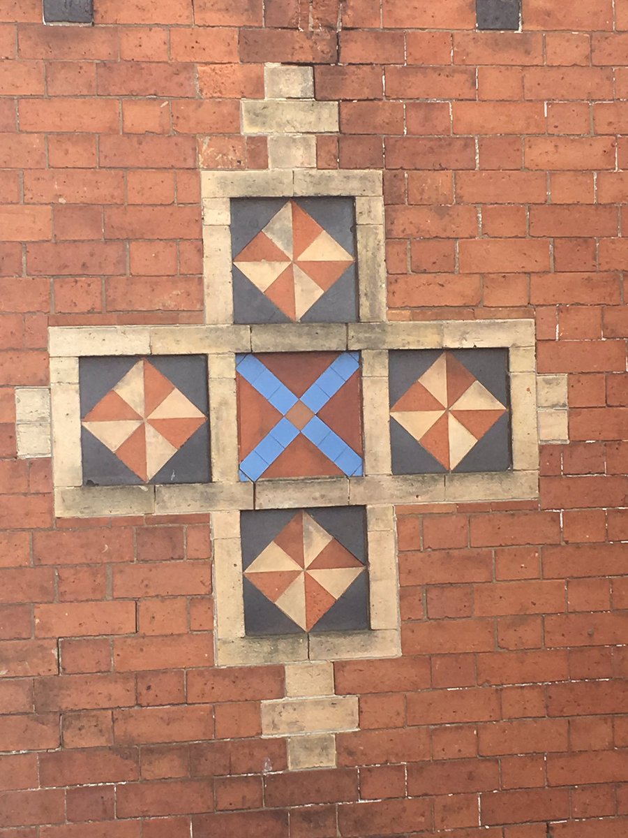 ATMMathematics's tweet photo. Tiling Patterns outside the office window #tilingpatterns #tessellation #reflection #shape #maths https://t.co/oU1bJi4kGW