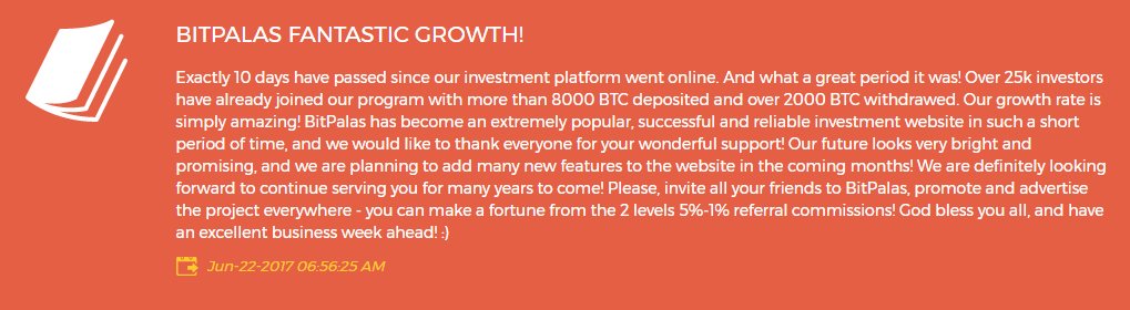 BitpalasLimited's tweet photo. BITPALAS FANTASTIC GROWTH!
Jun-22-2017 06:56:25 AM https://t.co/1hus8R82jb