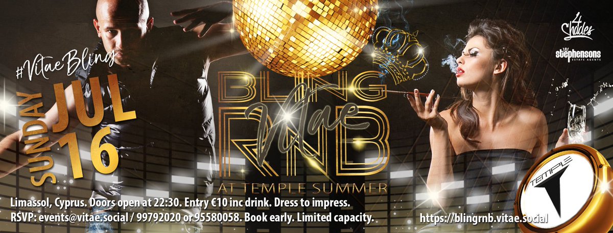 vitae_social's tweet photo. In #limassol #cyprus in July? Got #bling? Join us for a night of prestige &amp; entertainment. #vitaebling #rnb: https://t.co/Dcj8agYX61
RT pls https://t.co/EOYjUbDJdb