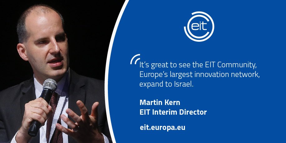 Promoting #EITcommunity #H2020 opportunities for greater cooperation with our Israeli partners #EUIL20