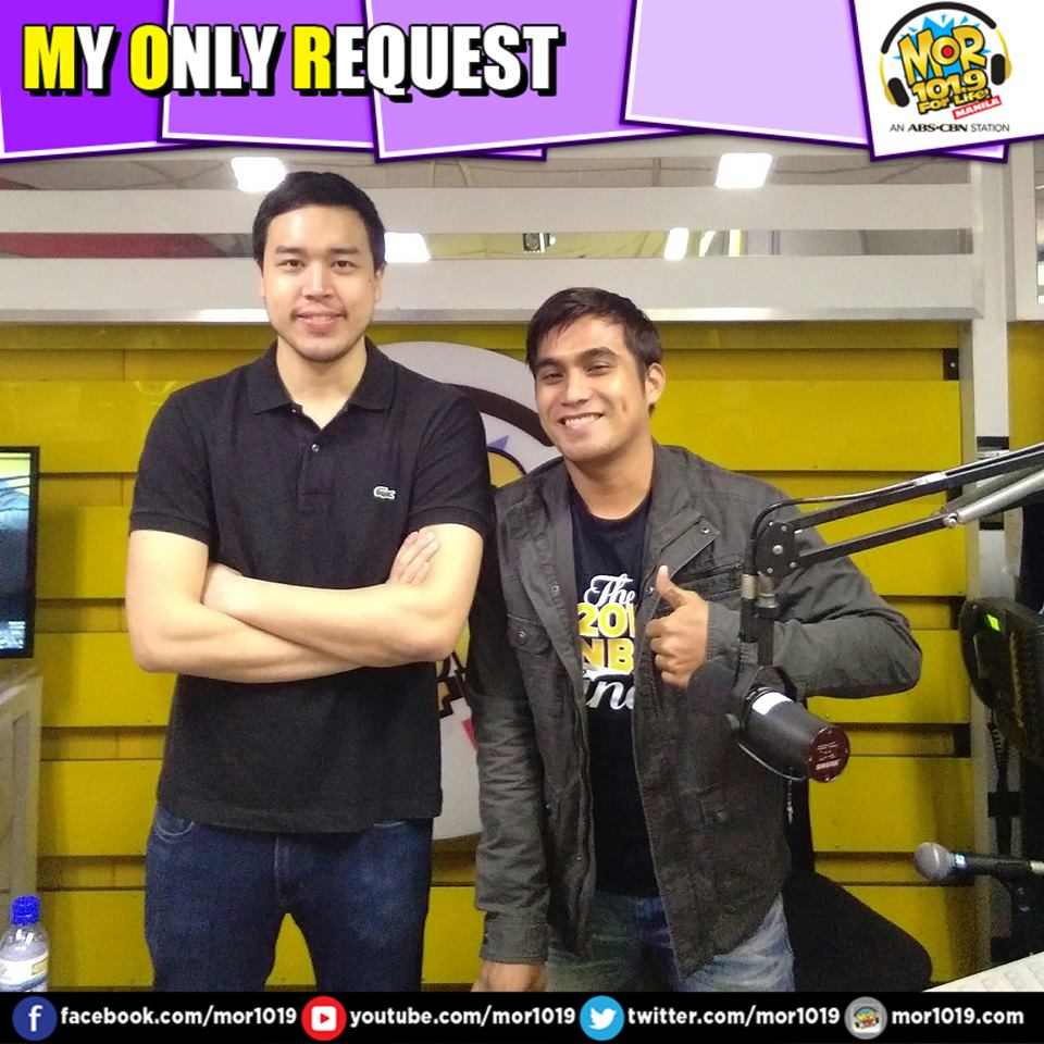MORentPH's tweet photo. KaMORkada, anumang throwback song ang trip mo ngayong Thursday, sagot nina @mor1019jocoloco at @martinconcio ‘yan dito sa #MyOnlyRequest! https://t.co/5OBjkU9SyF