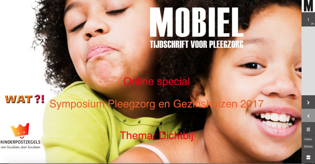 Lees hem nu! Online special symposium #Pleegzorg en #Gezinshuizen magazine.mobiel-pleegzorg.nl/special-sympos…