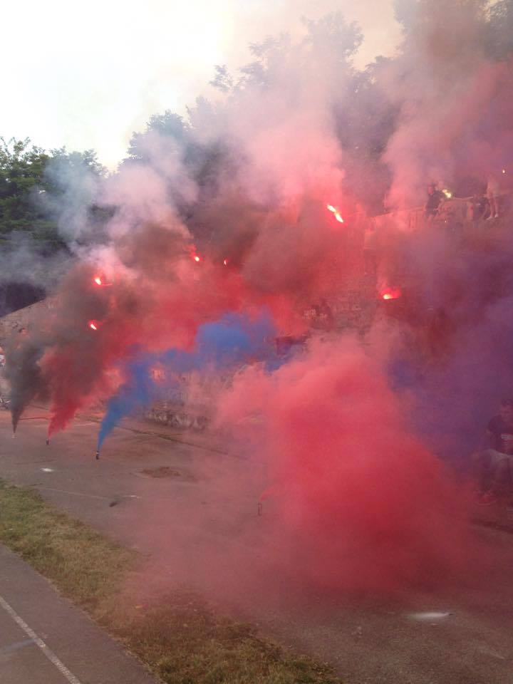 dphvukovar's tweet photo. Boje su u nama! #dphvukovar #hnkhajduk #nashajduk #zasvavrimena https://t.co/KSsitX7Kbh