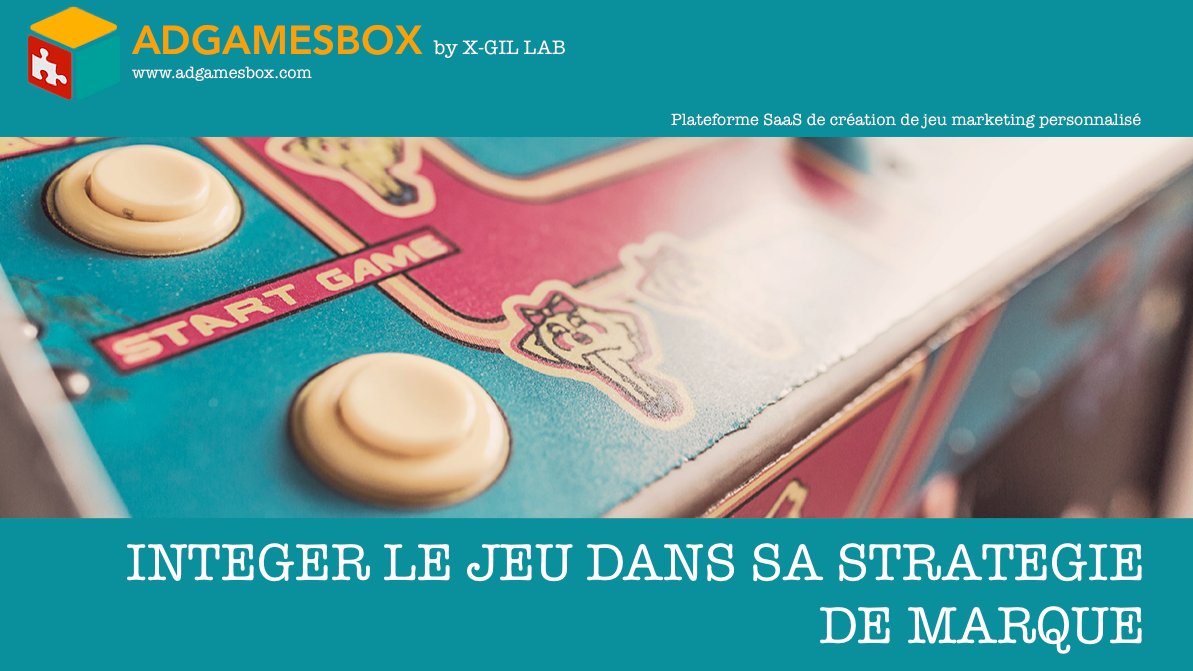 X_GIL_LAB's tweet image. Nvx produit, offre promo, fidélisation, recrutement, l'alibi du jeu marketing pour créer une base de consommateurs.  adgamesbox.com