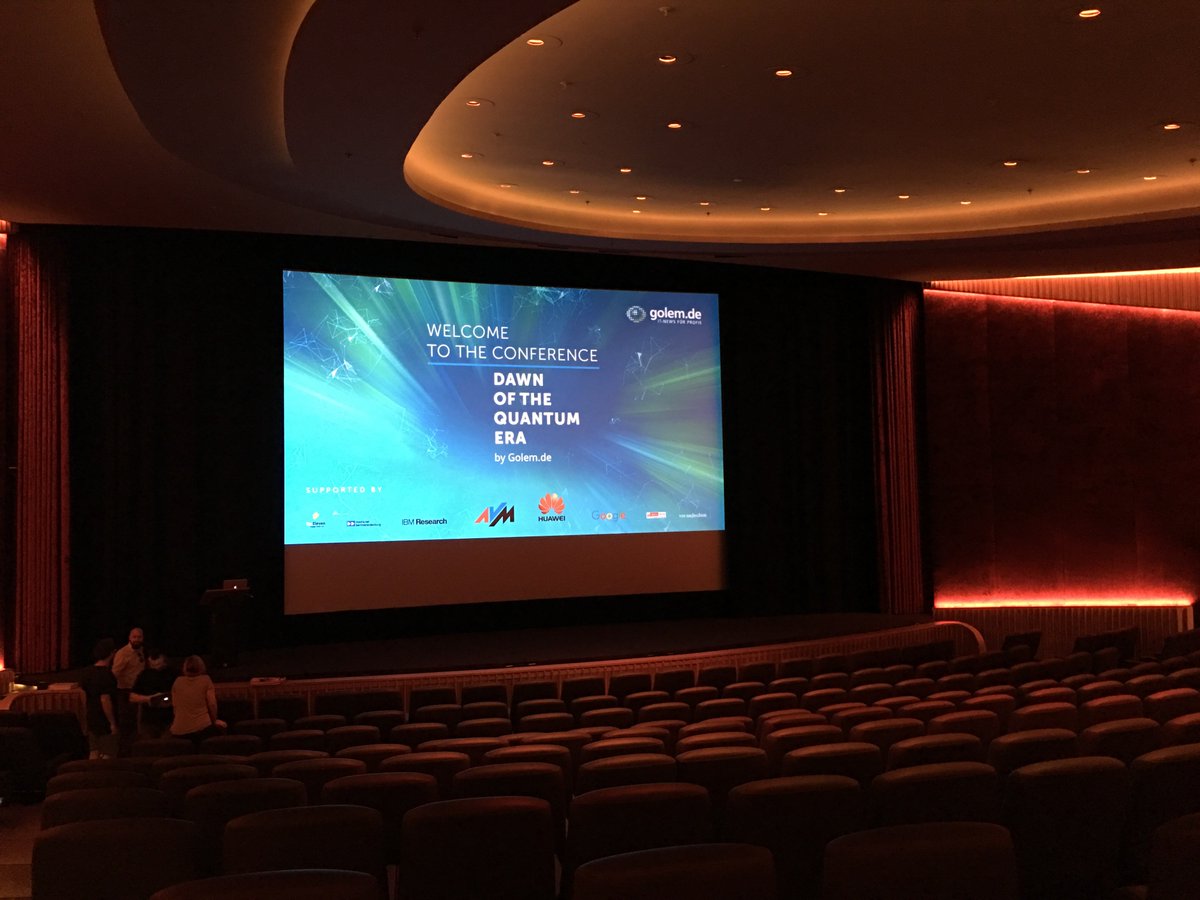 Die letzten Vorbereitungen für die Quantenkonferenz laufen! Wir freuen uns auf morgen!