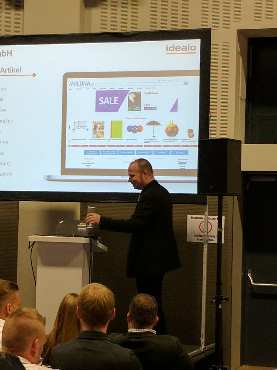 janhegewald's tweet photo. Stefan Gieske von @moluna_de : Der eigene Shop ist nur ein Umsatzkanal neben vielen anderen. #K5BLN https://t.co/XIgrrrumUo