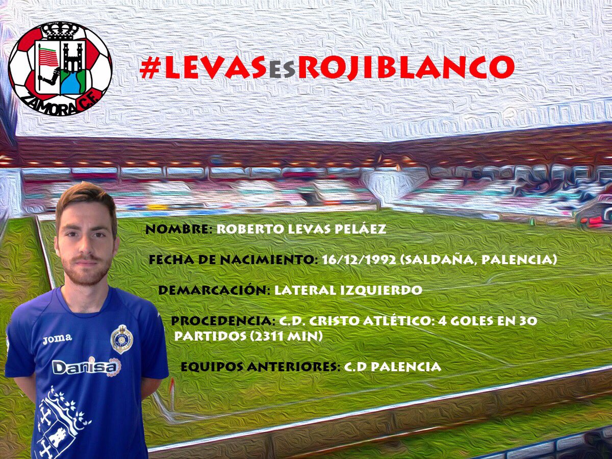 ZCFoficial's tweet photo. Roberto Levas (@RoberLP_S) ya es rojiblanco, procede del @cdcristoatletic, con el que ha jugado Fase de Ascenso a 2ª B.
#LevasEsRojiblanco https://t.co/jc97XOu1kS