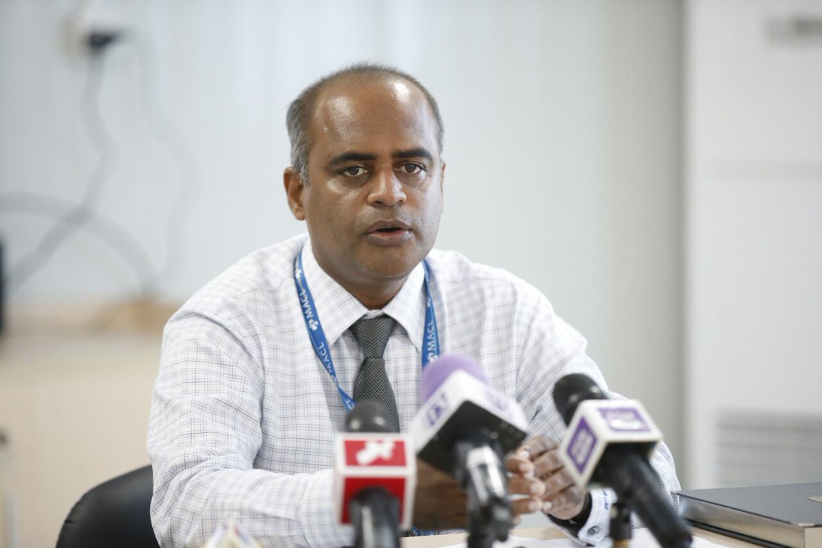 MACLmedia's tweet photo. Live Update: Event held to mark the completion of Reclamation works with BUCG at Velana International Airport https://t.co/i6oKtDhx87
