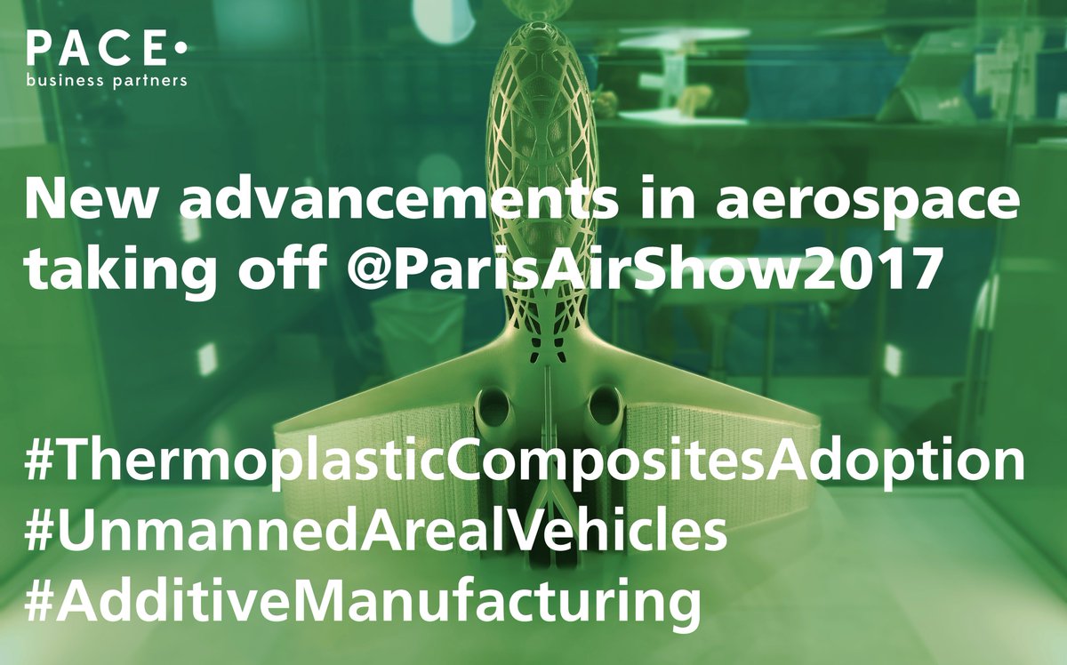 PACECREATION's tweet photo. PACE Business Partners are excited to explore the ever-growing applications of #thermoplastic #composites in aerospace at the #PAS17 https://t.co/RfBO4oX2TS