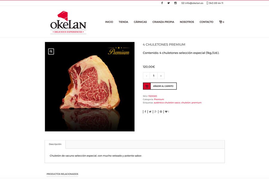 Kabitik's tweet photo. Os presentamos el #Ecommerce desarrollada para la nueva marca @okelancarnicas de la empresa @pgesalaga: https://t.co/hxCSsJUUBy
#kabitik https://t.co/01SXCX8Npc