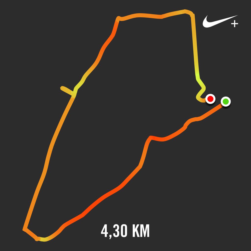 #ComopEstSud parcours réalisé ce matin par la team running dans le cadre de #Win4Youth