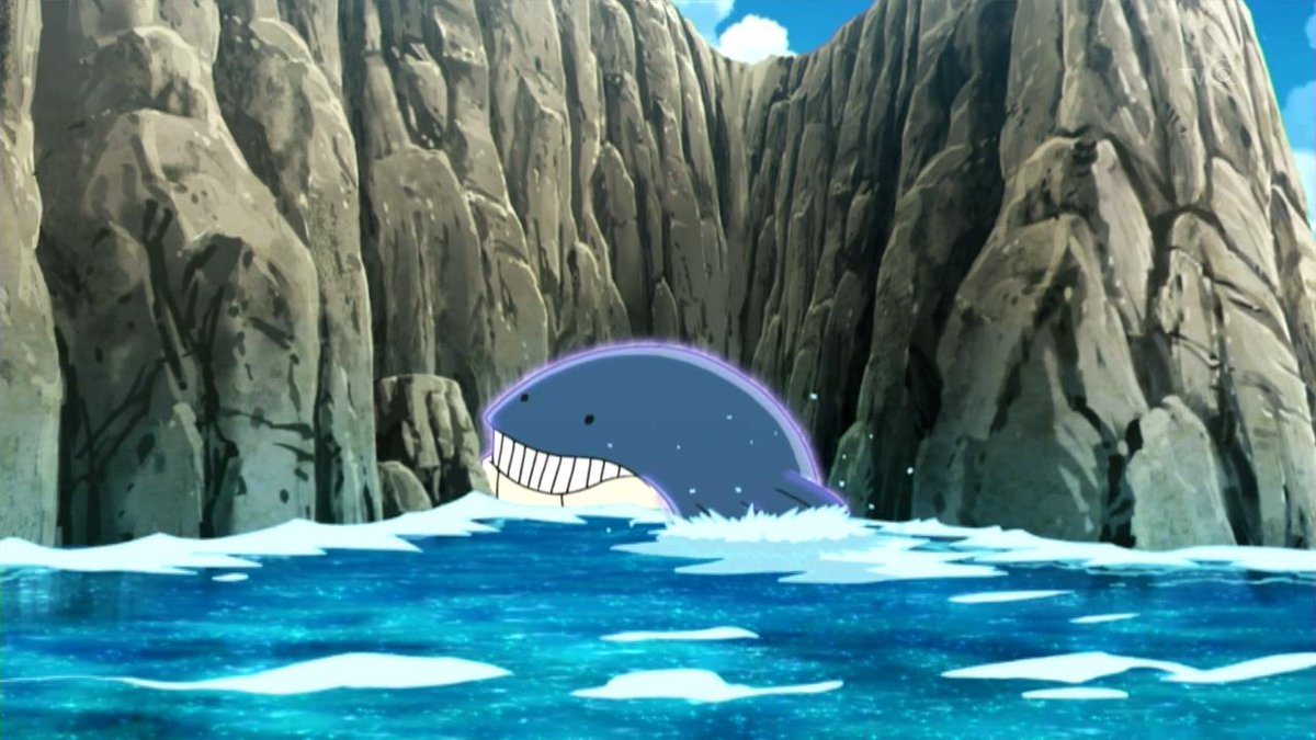Tka24 A Twitter ホエルコが岩に挟まってる Anipoke Tka24 A Twitter ホエルコが岩に挟まってる Anipoke