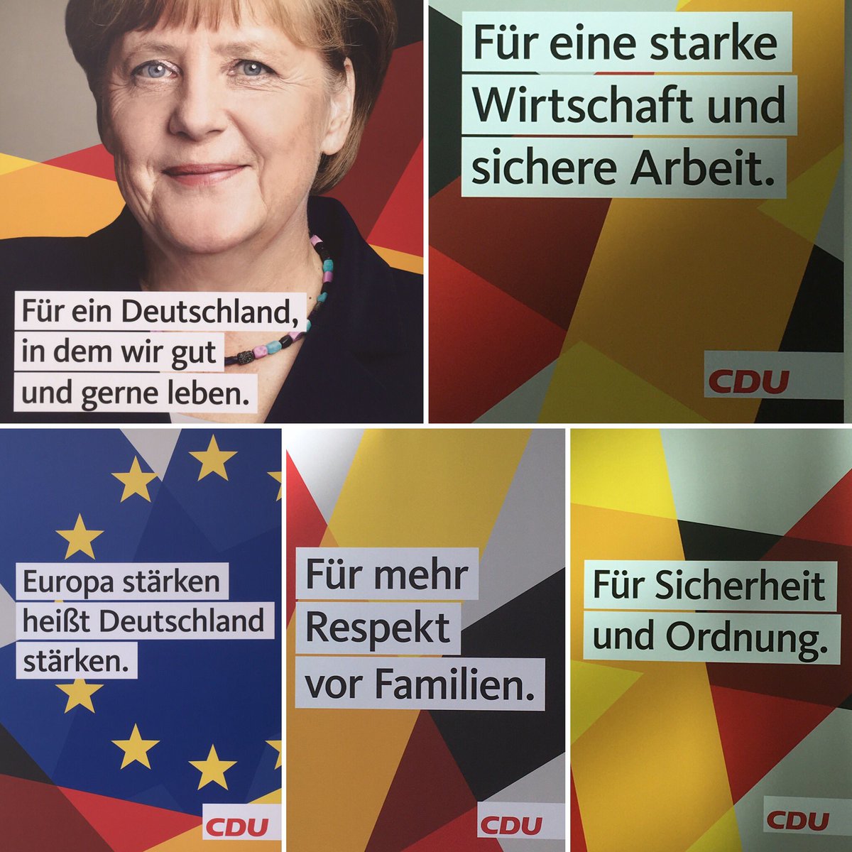 Michael Kroha Vorstellung In Berlin Mit Diesen Themenplakaten Will Cdu Fur Sich Werbung Machen Cdu Btw17