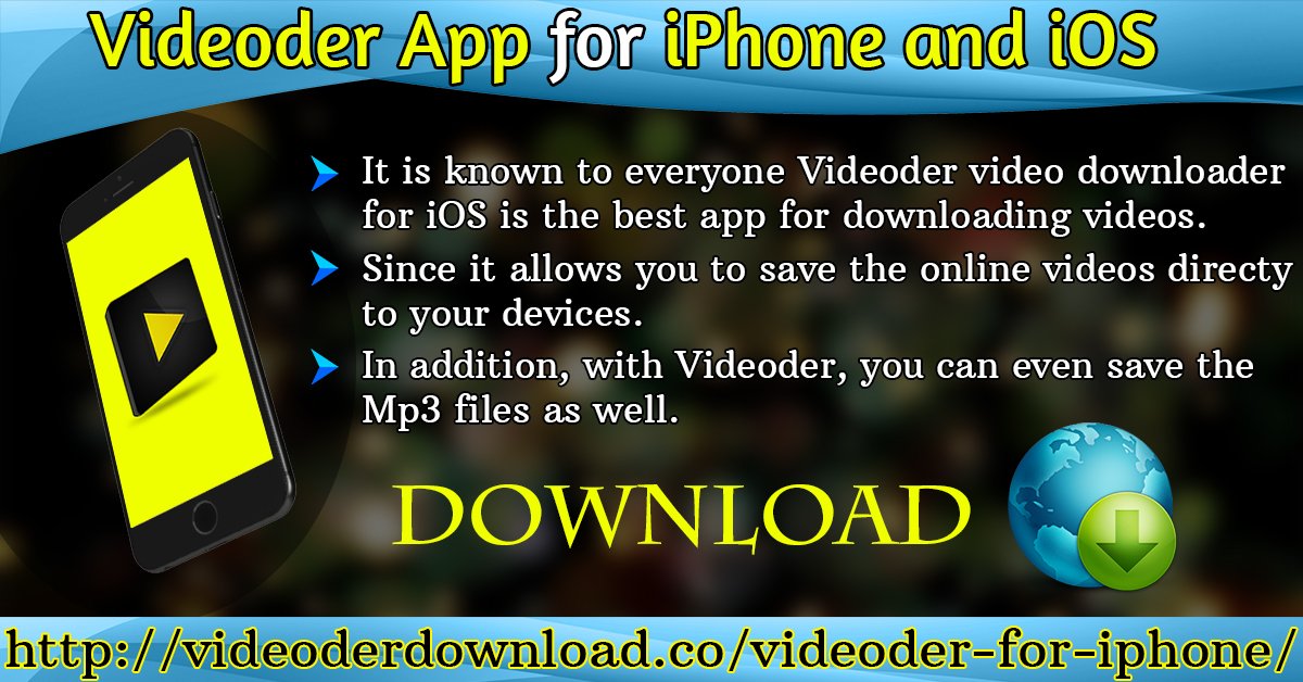 Videoder_'s tweet image. Videoder App For iPhone And iOS
Website Link :
videoderdownload.co/videoder-for-i…
