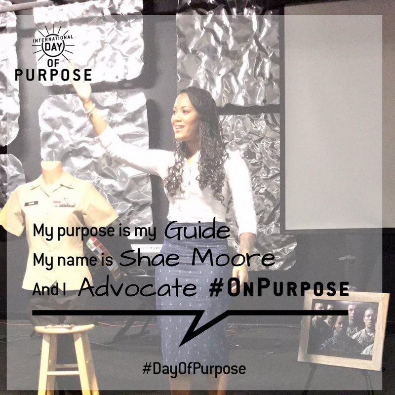 #DayofPupose posted a day late but the mission is still the same! #beintentional