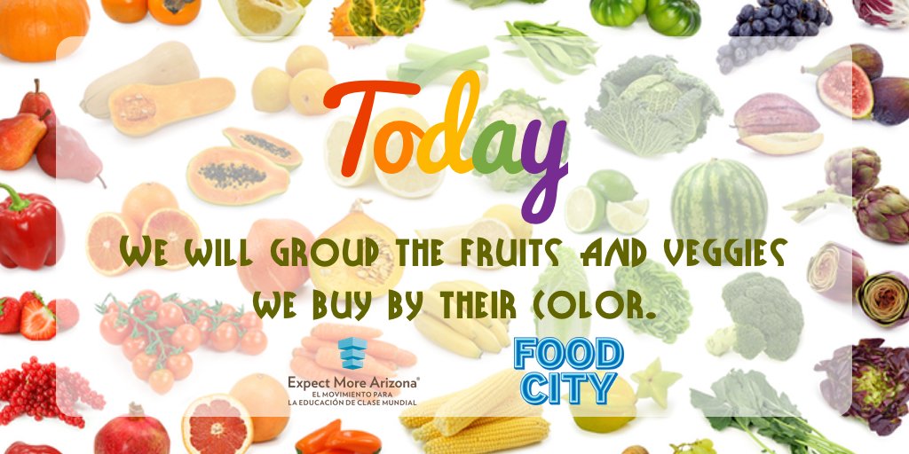 foodcityaz's tweet photo. Group, count & sort = ways to make shopping a learning experience! @ExpectMoreAZ #TodayInAZ #ShopAndLearn https://t.co/r0i2dI9owH https://t.co/uyRoBoYNvV