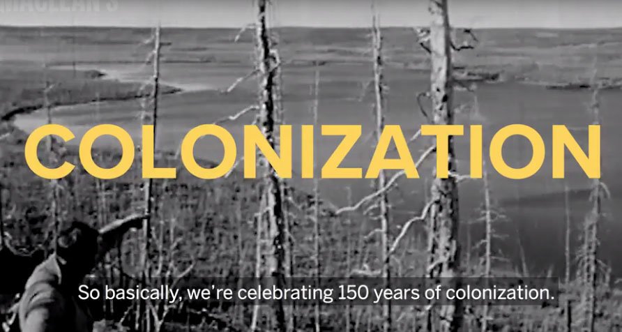 VIDEO: Why some Indigenous people are calling out #Canada150:    bit.ly/2tSt2oC https://t.co/jkptinSvXT