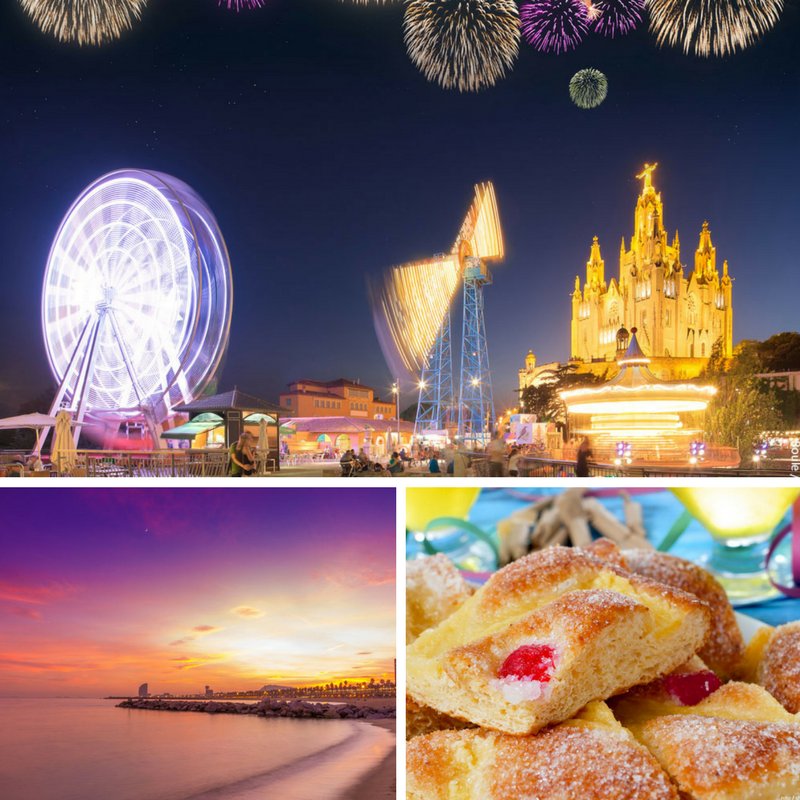 Tonight we welcome #summer in #Catalonia with fireworks, bonfires, and the traditional Coca de Sant Joan #dessert. 🌅🎆☀😜