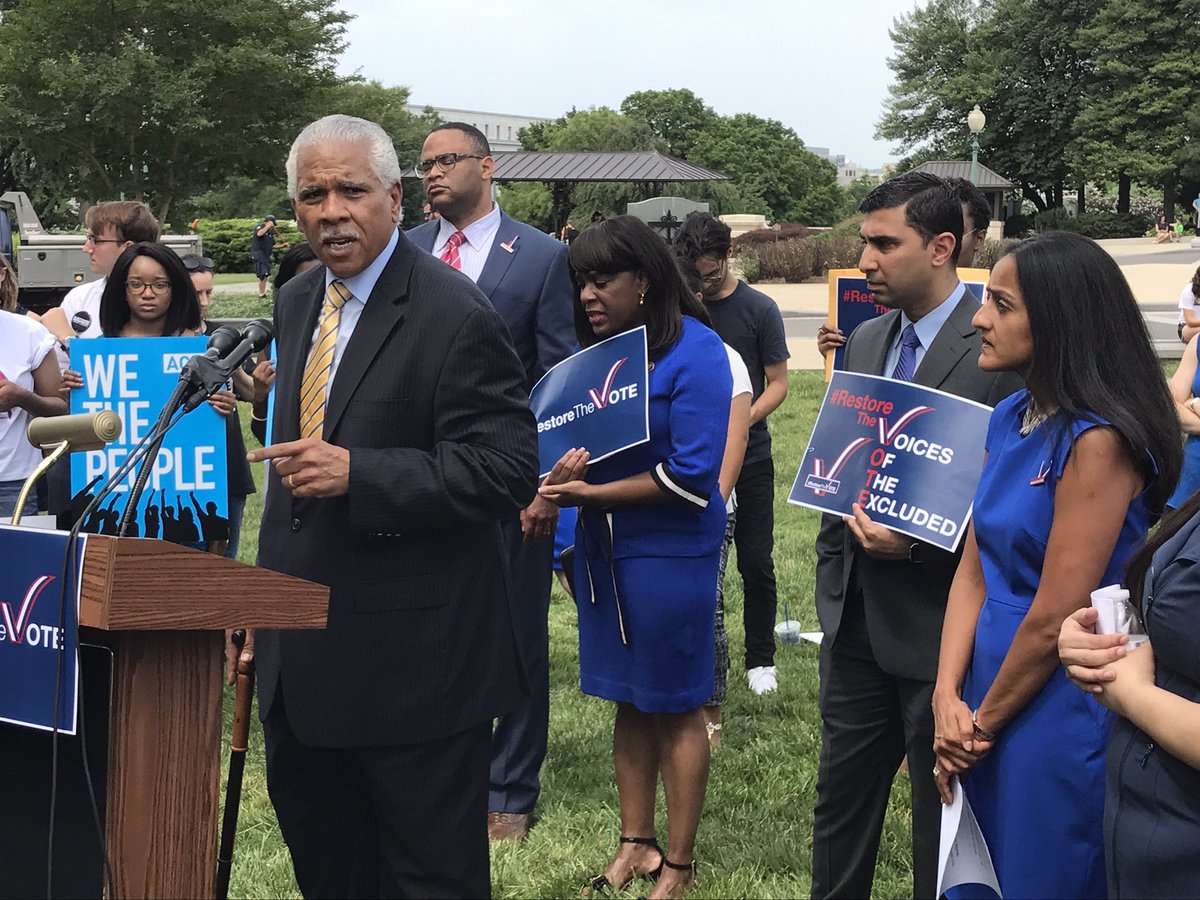 .<a href="/HilaryOShelton/">Hilary Shelton</a> of <a href="/NAACP/">NAACP</a>: Shelby was a travesty, and we must move forward to pass the Voting Rights Advancement Act. #RestoreTheVOTE