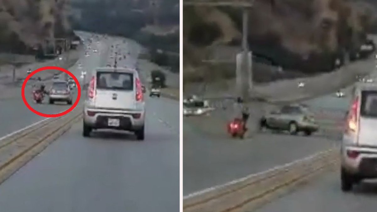 WATCH VIDEO Road rage incident sparks massive crash, sending person to hospital bit.ly/2suRjDp https://t.co/JFQDH2oqxq