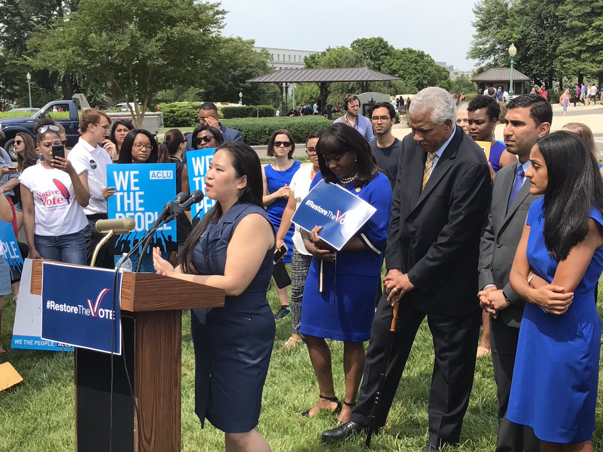 .<a href="/AAAJ_AAJC/">Advancing Justice - AAJC</a> is right: Today's reintroduction of the Voting Rights Advancement Act is critical. We must #RestoreTheVOTE. #RestoreTheVRA