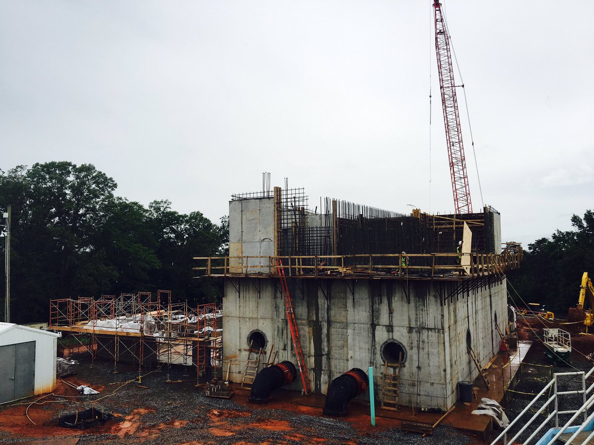 ARJWater's tweet photo. Making progress on our advanced oxidation facility that will address future taste and odor issues. #ozone #arjws #lakehartwell https://t.co/ApGqHebcsB