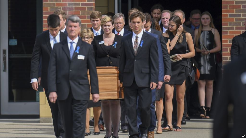VOANews's tweet photo. Funeral Held for Former North Korean Prisoner Otto Warmbier https://t.co/DNDL8RJ5ma https://t.co/V2BYdpJRtJ