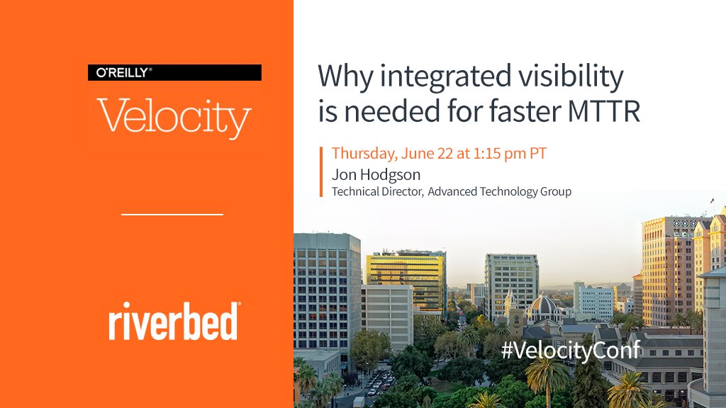 Today. 1:15pm PT. Our own <a href="/JonQ/">Jon C. Hodgson</a> will be presenting on the power of an integrated monitoring approach to visibility: rvbd.ly/2supH1h