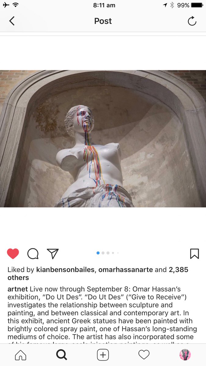 StGlaciers's tweet photo. Looks like the word is getting out! #omarhassan #doutdes #gallerynetwork #artbasel2017 https://t.co/RobnqNULHW