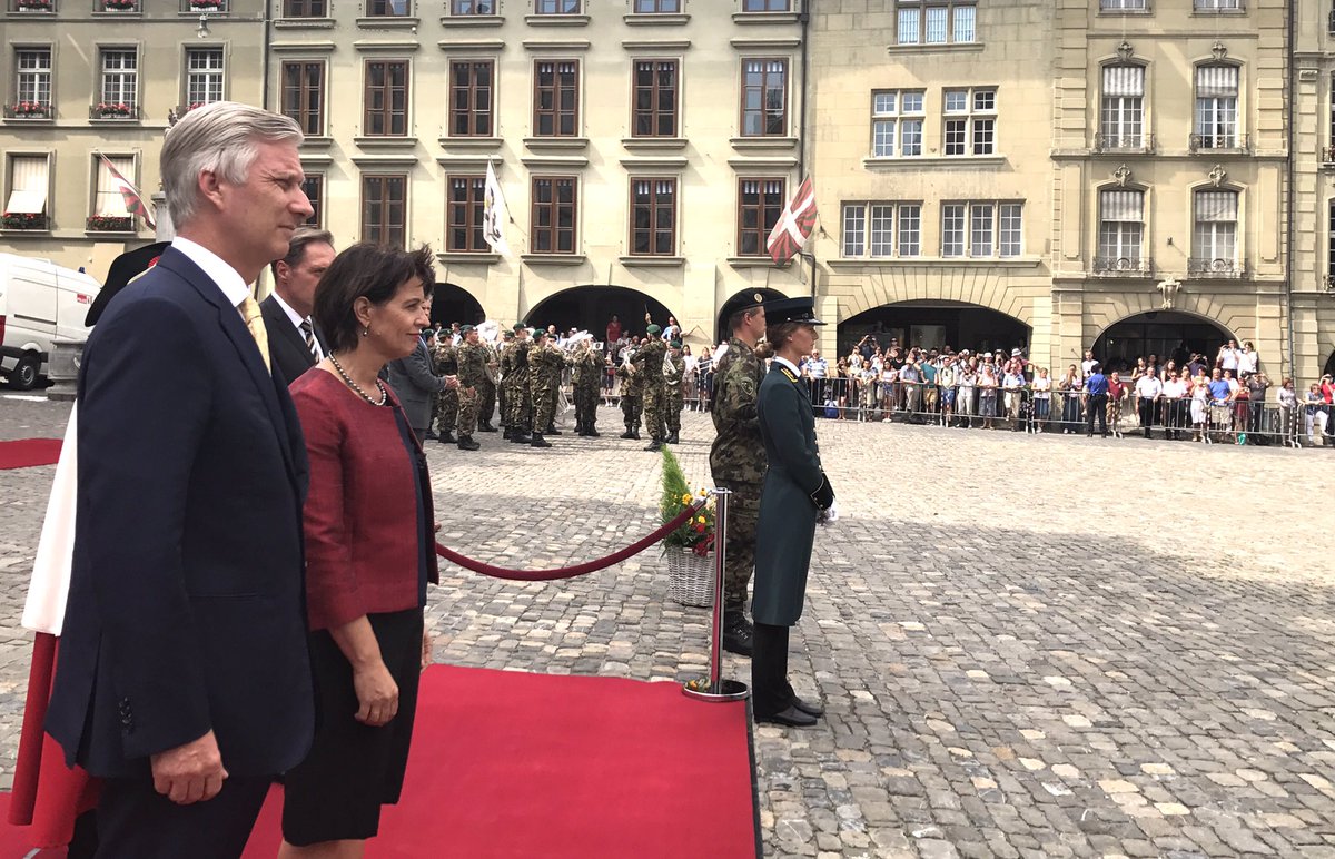 MonarchieBe's tweet photo. Officieel bezoek aan #Zwitserland om het duaal leersysteem te bestuderen #onderwijs #werk #jongeren #empowerment https://t.co/1u1n0tAZzN
