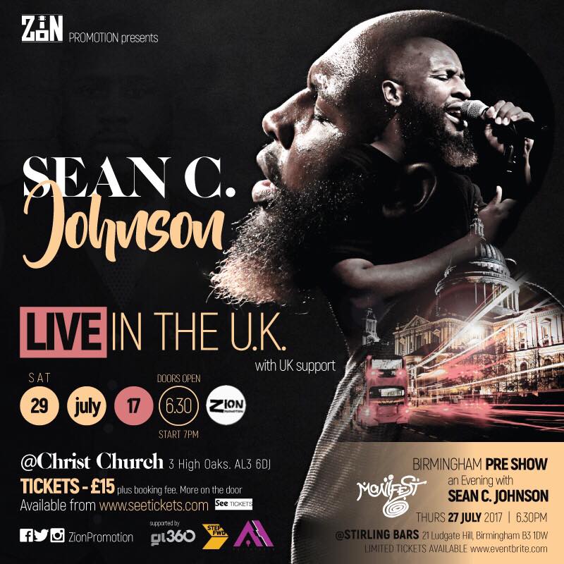 AStepFWD's tweet photo. This is gonna be one show you won't want to miss @SeanCJohnson Live in the UK! @ZionPromotion #MusicMovements >> https://t.co/YJcu3TQvBl https://t.co/IOPpvF4THN
