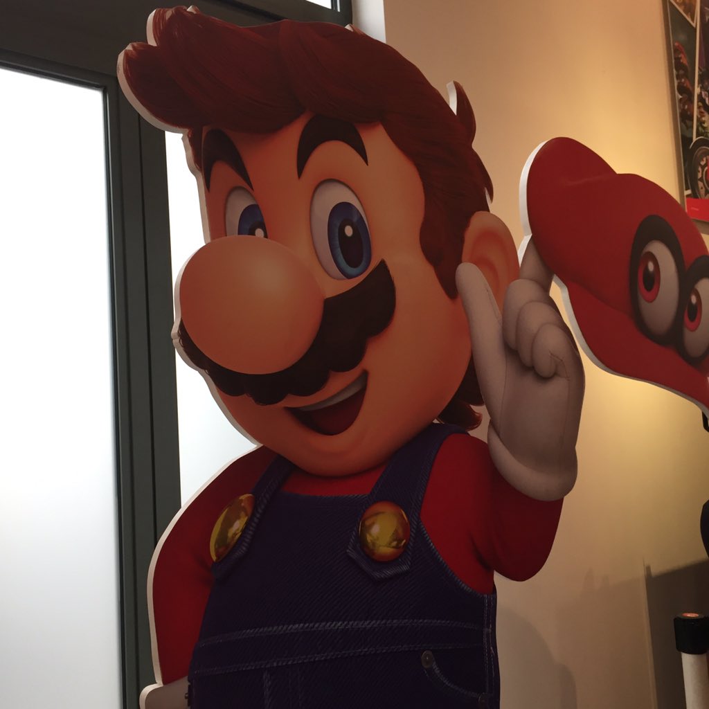 WireJess's tweet photo. Super Mario Odyssey ❤️ #nintendo2017 https://t.co/1pSJwJPKqa