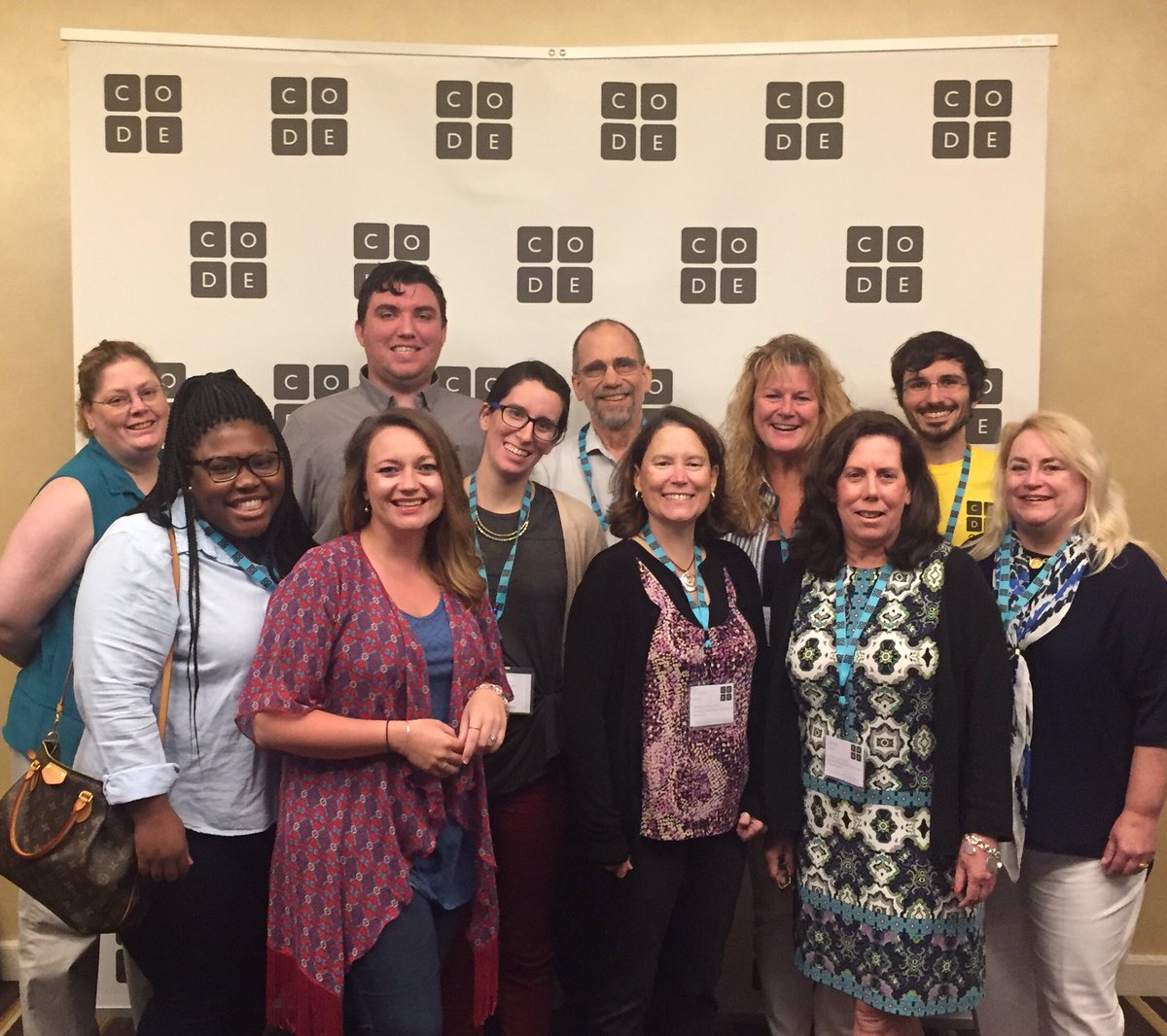<a href="/hamcoschools/">Hamilton County Schools</a> teachers at #TeacherCon in Houston,TX!Having a blast with <a href="/codeorg/">Code.org</a> #CSforAll