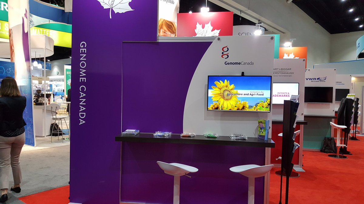 GenomeCanada's tweet photo. Quel plaisir d'être à la BIO International Convention! Faites-nous signe si vous y êtes aussi. #BIO2017 #BIO2017CDN https://t.co/HvLXLQeA7S