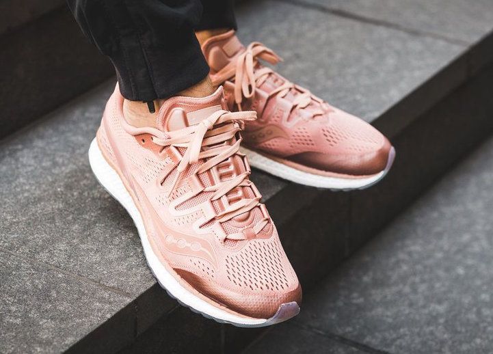 saucony freedom iso dusty rose