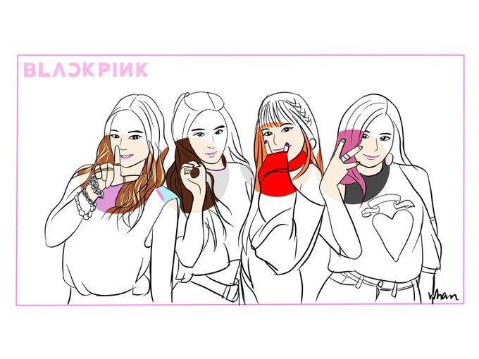 마지막저럼 Blackpinkのtwitterイラスト検索結果