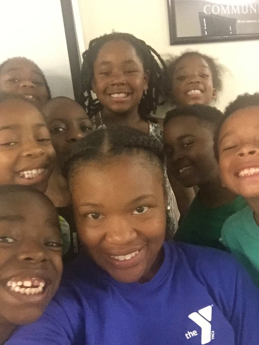 Enjoying Conn Cougars at Camp High Hopes! <a href="/MargaretMariel2/">Margaret (Maggie) Mariella</a> <a href="/ConnPrincipal/">Conn Principal</a> @connthird