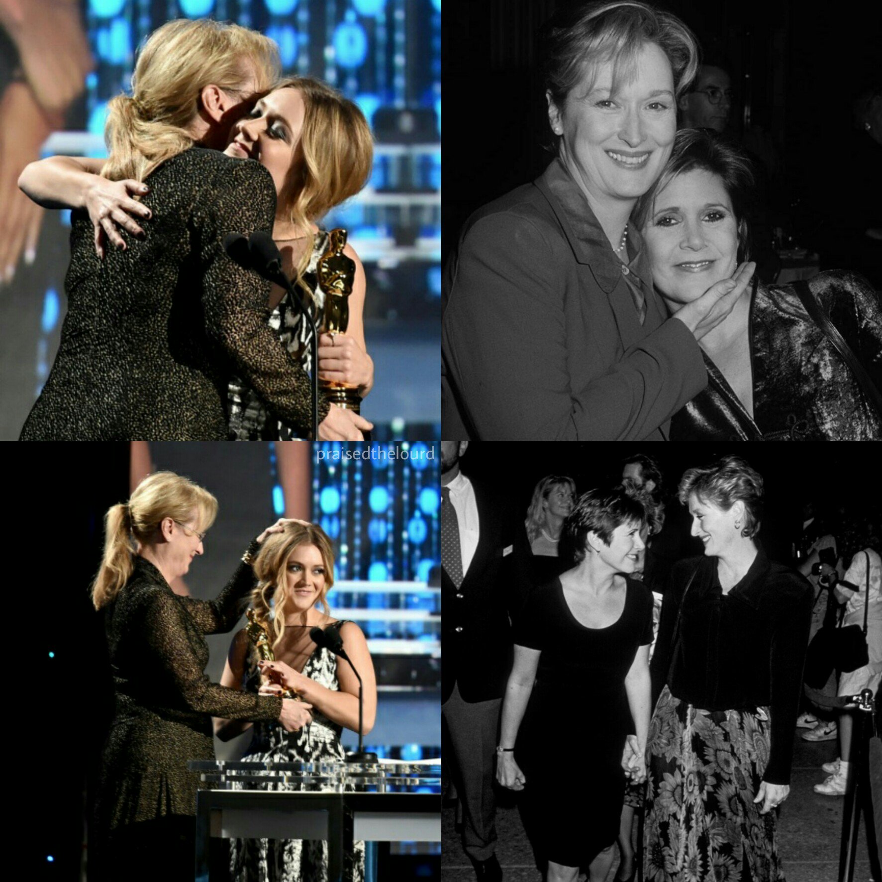 Happy Birthday Meryl Streep !  If you didn\t know she is Carrie\s dearest friend but also Billie\s godmother 