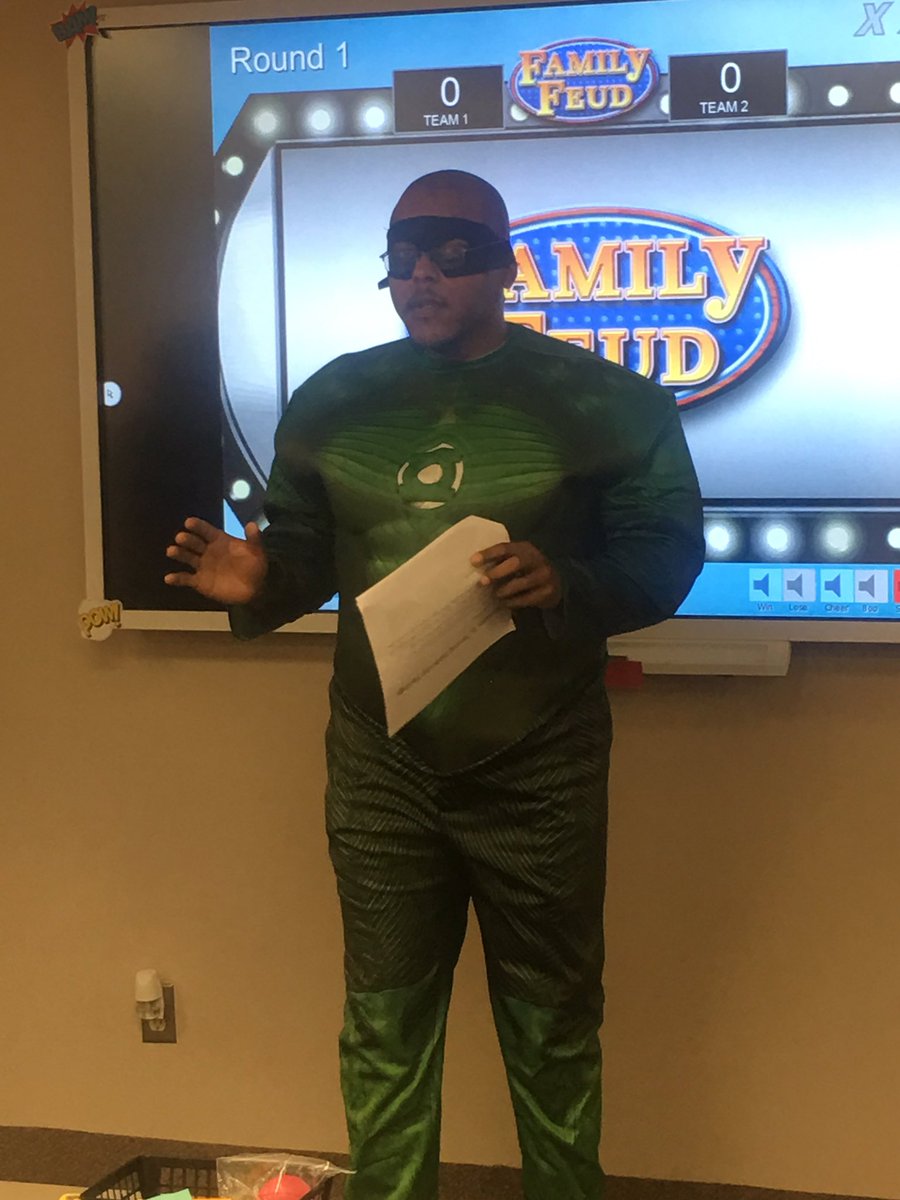 dovableone1920's tweet photo. TPSS Leader Bobby Matthews shining light on Core Principles of School Leadership Teams as the SH Green Lantern. #TPSSFrameworkforLearning https://t.co/ROhDxEBvnK