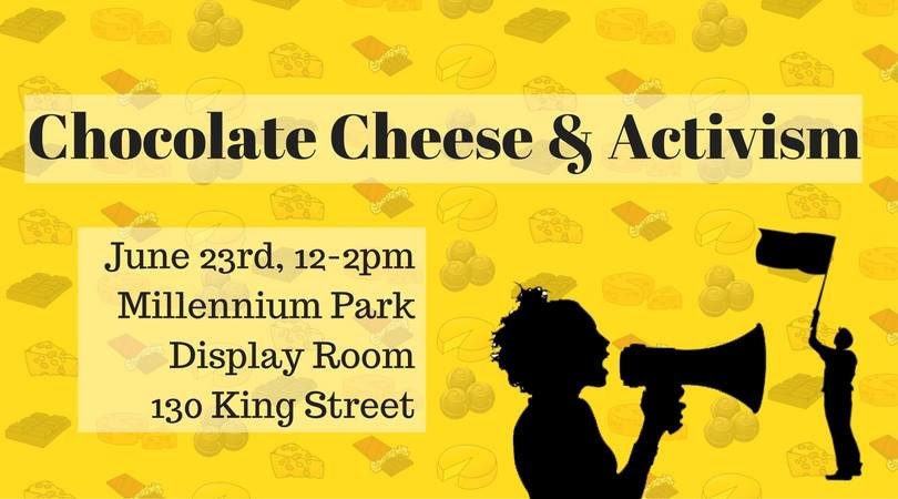 SeedsChangePtbo's tweet photo. Join @OPIRGptbo and KWIC for #chocolate, #cheese, and #activism! June 23, 12-2pm, Millenium Park. #Ptbo #community https://t.co/yowesYEMzR