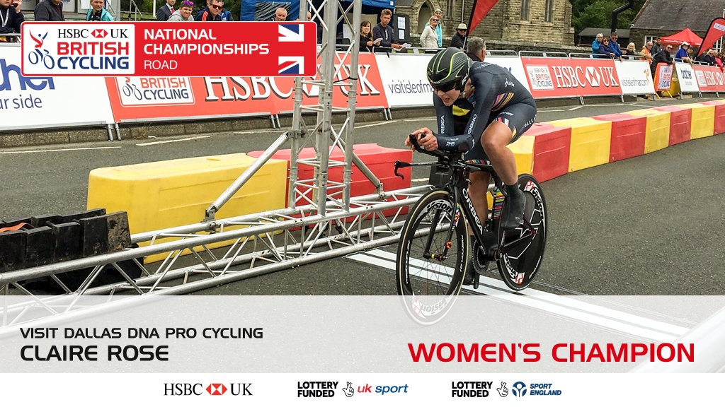 BritishCycling's tweet photo. CHAMPION!!! 🏆

@claireyrose is the 🇬🇧 women's time trial champion with an amazing ride on the Isle of Man! 

#RoadChamps https://t.co/JHfn9xzoOQ