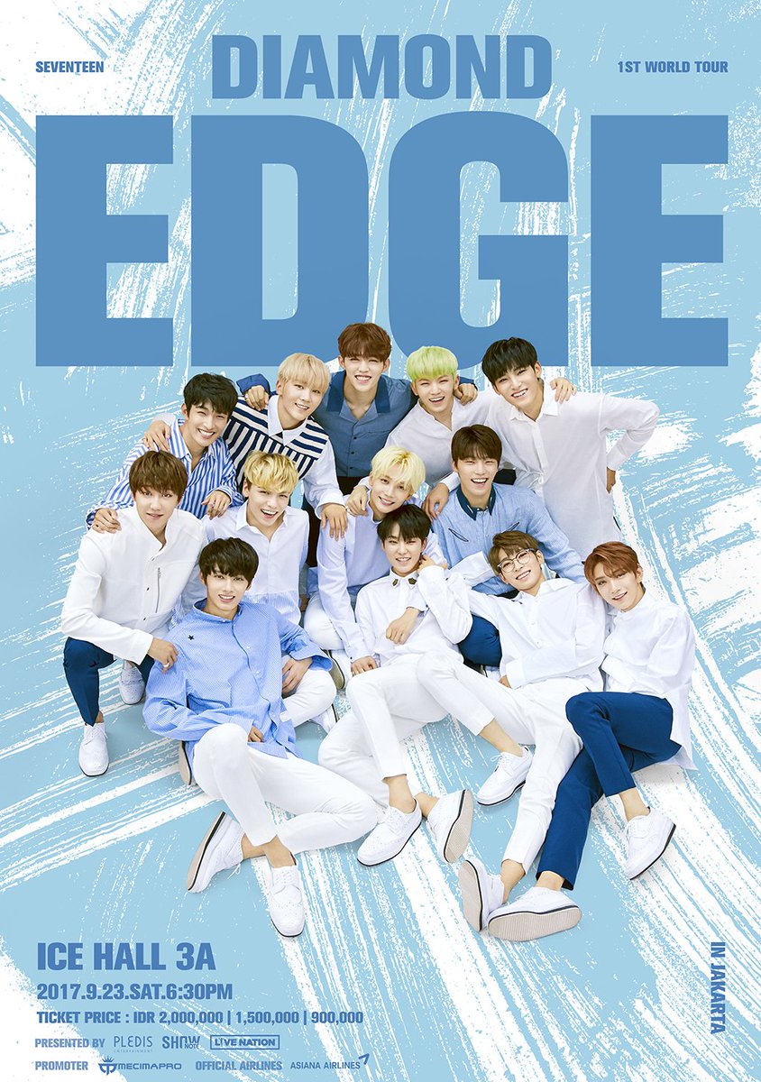 SVTINJKT] The Official Image of DIAMOND EDGE 2017 SEVENTEEN 1st