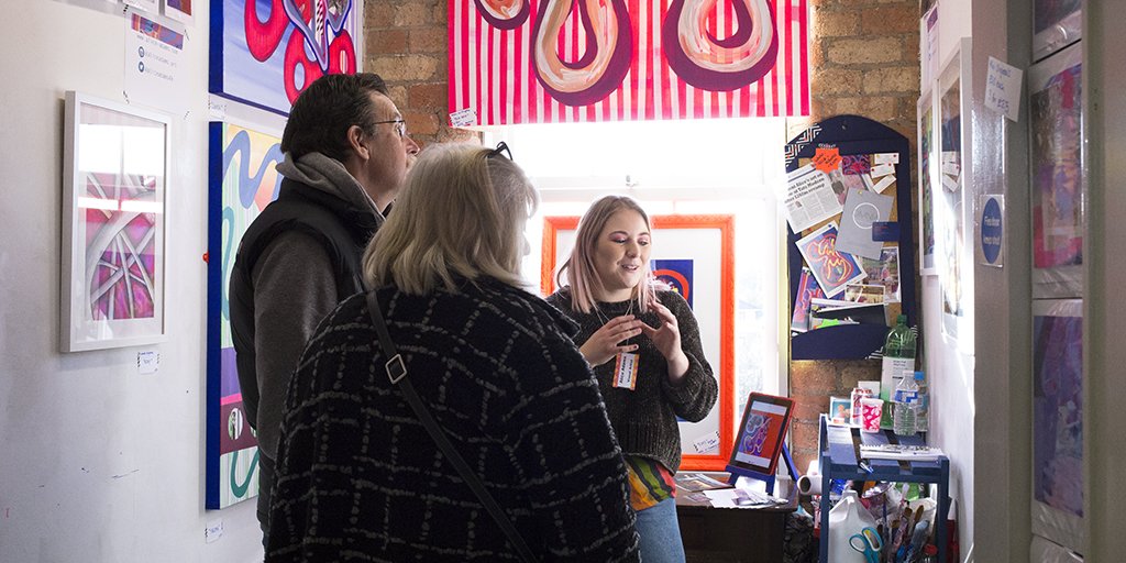 BanksMillStudio's tweet photo. Meet #artist @aliceadams49 behind current #exhibition: Data Crayon
Sat 8 Jul
https://t.co/3q7ETFyo81
@love_derby @derbyscene @madederbyshire https://t.co/tE987NZXqi
