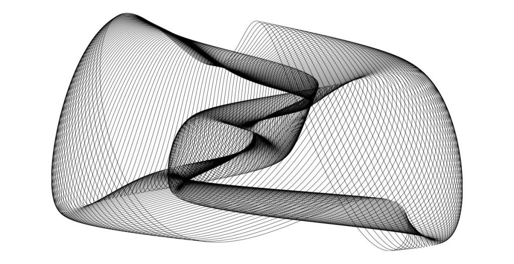 LearnPython3's tweet image. Multi-pendulum Harmonograph simulator using numpy and matplotlib python3.codes/multi-pendulum…