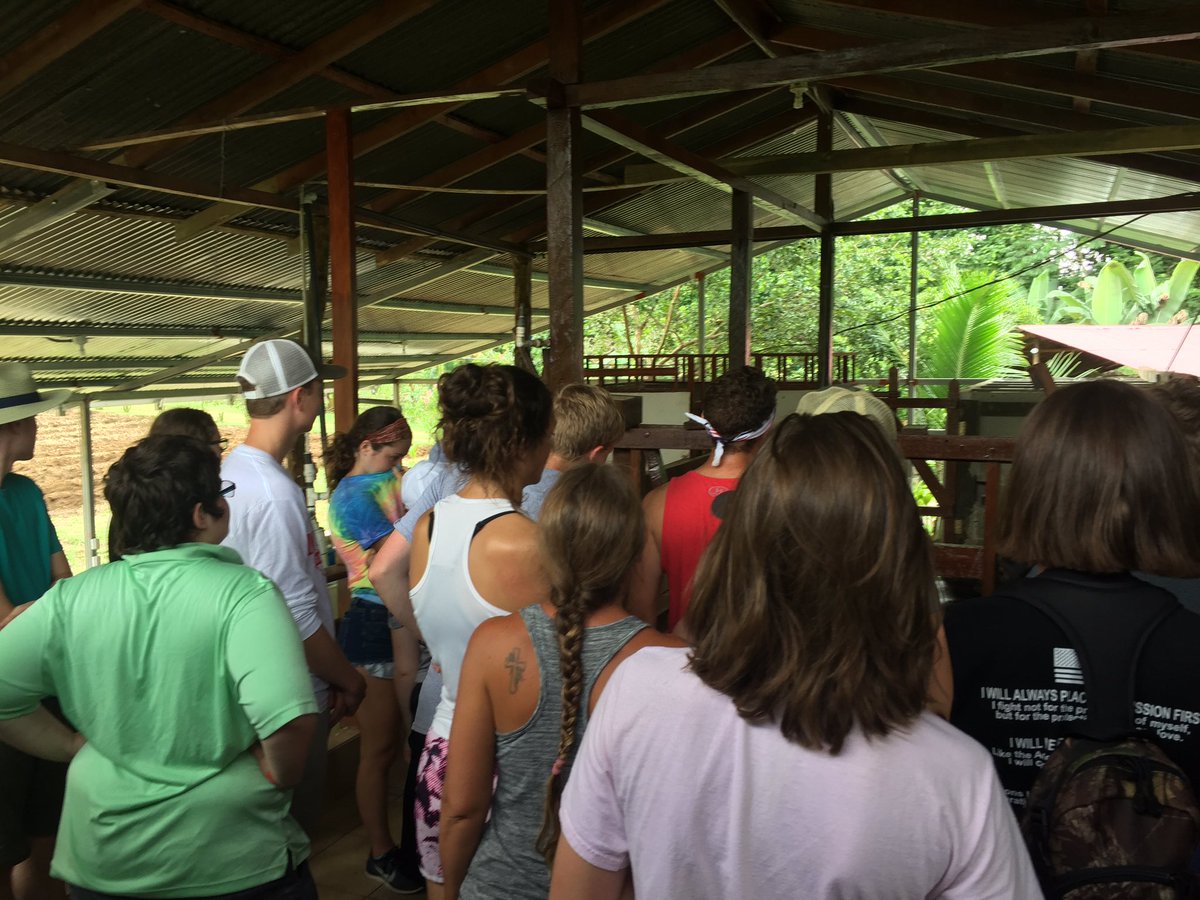 JoshuaMangler's tweet photo. Day 7: rappelling down waterfalls and our visit to Don Juan's Organic farm. #DCGCostaRica https://t.co/1fRJAvmqBq